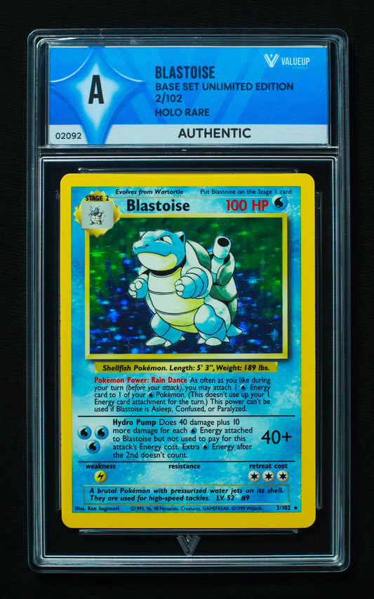 02092 BLASTOISE Grading Card