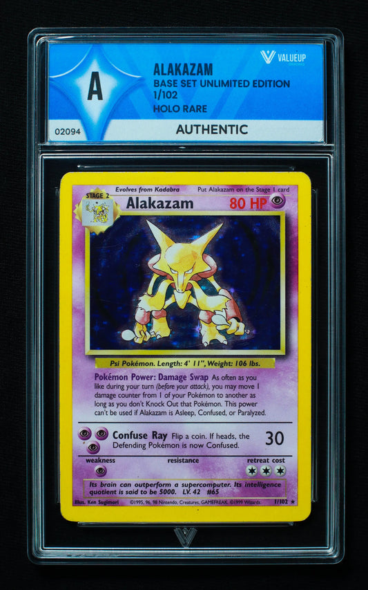 02094 ALAKAZAM Grading Card