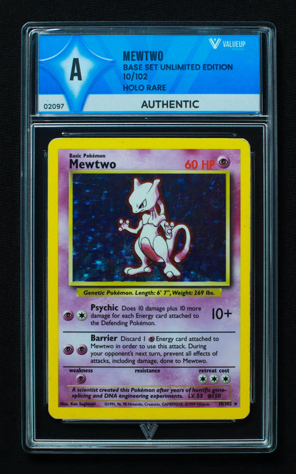 02097 MEWTWO Grading Card