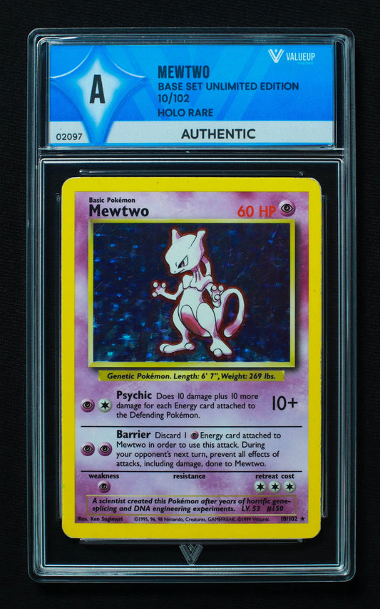 02097 MEWTWO Grading Card