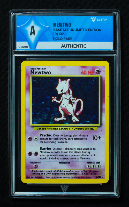 02098 MEWTWO Grading Card