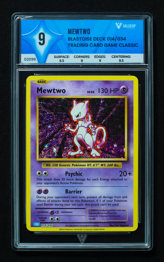 02099 MEWTWO Grading Card