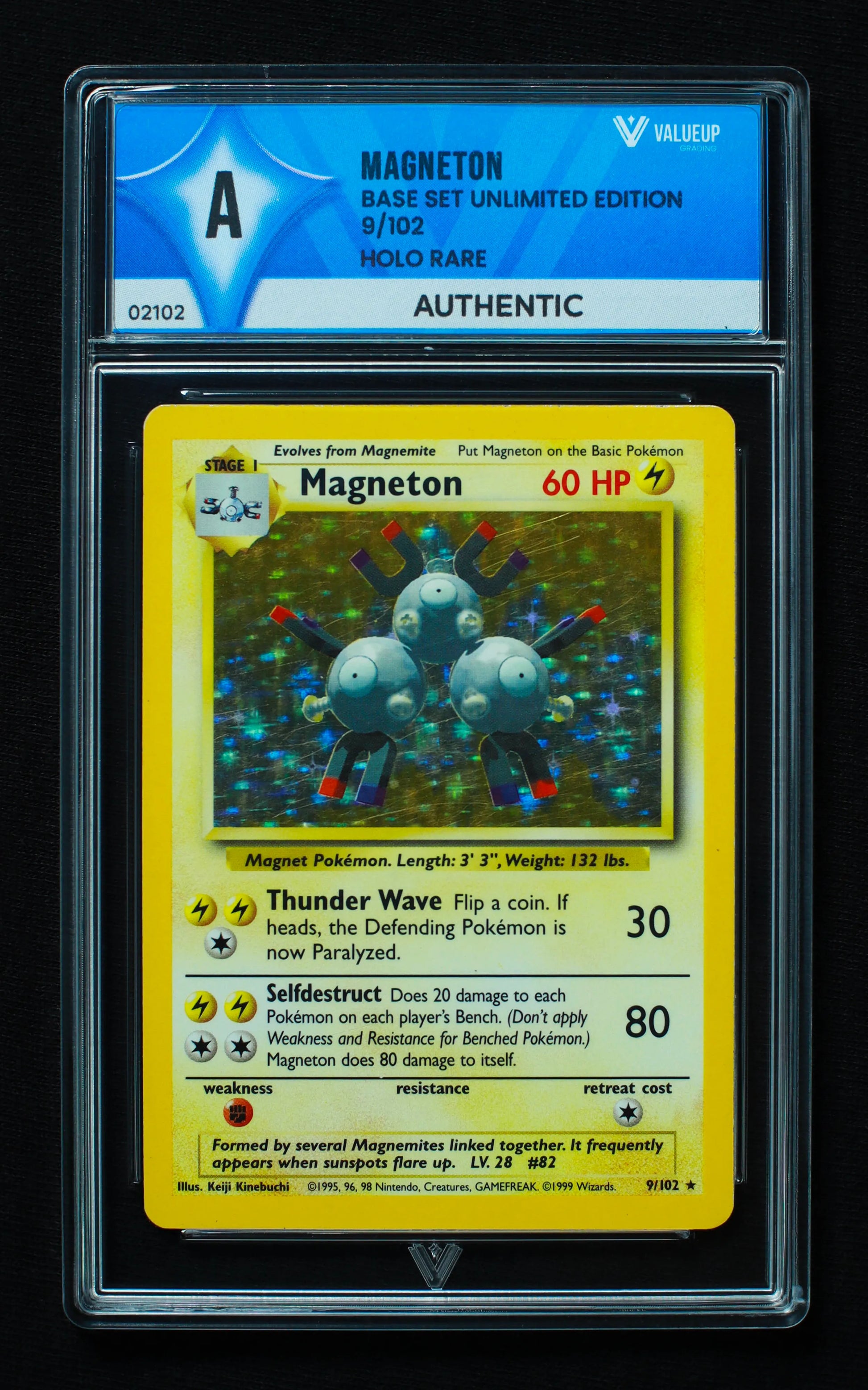 02102 MAGNETON Grading Card