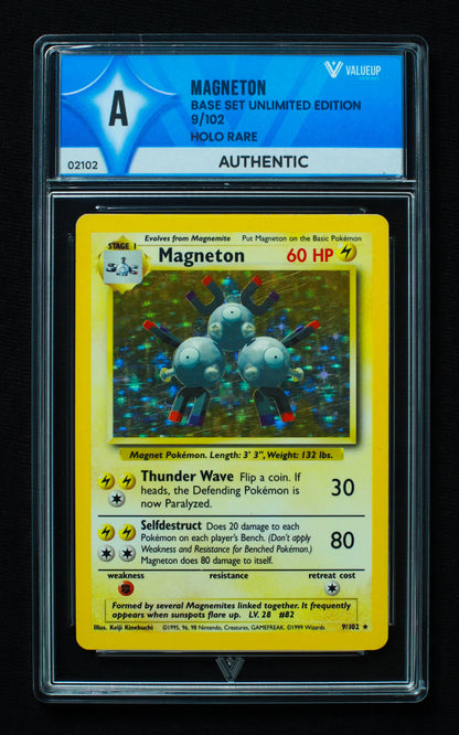02102 MAGNETON Grading Card