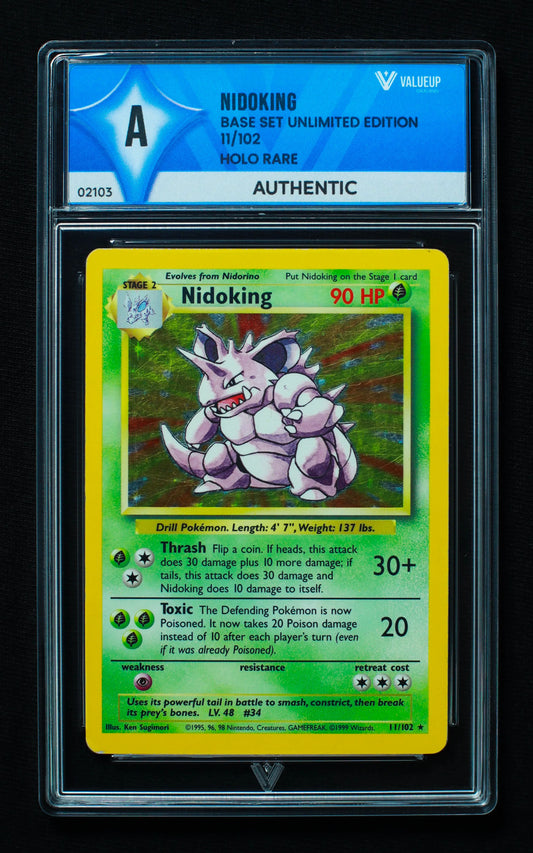 02103 NIDOKING Grading Card