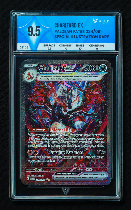 02108 CHARIZARD EX Grading Card