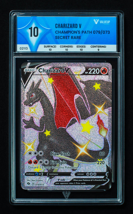02113 CHARIZARD V Grading Card