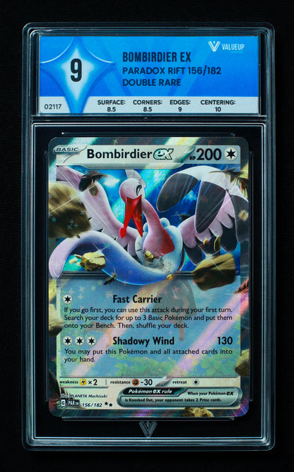 02117 BOMBIRDIER EX Grading Card