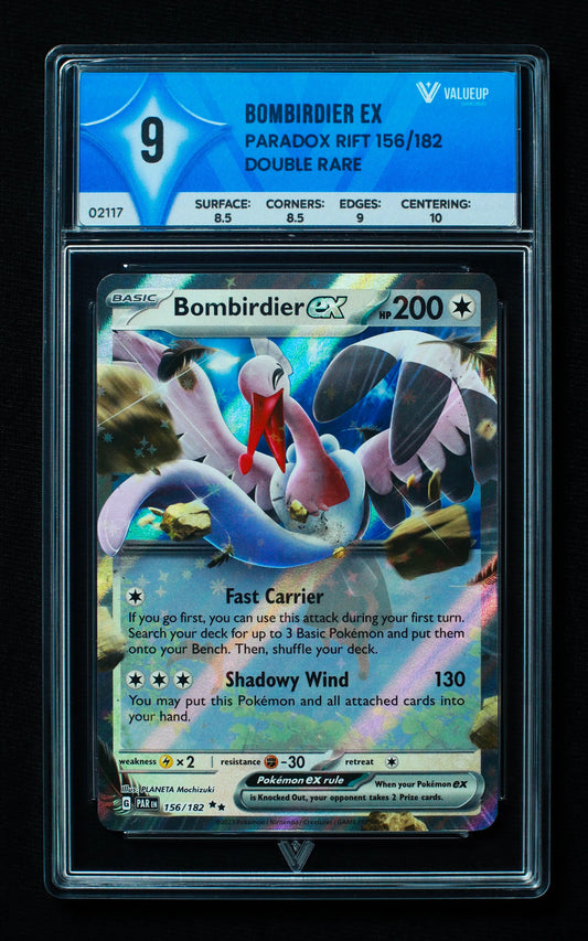 02117 BOMBIRDIER EX Grading Card