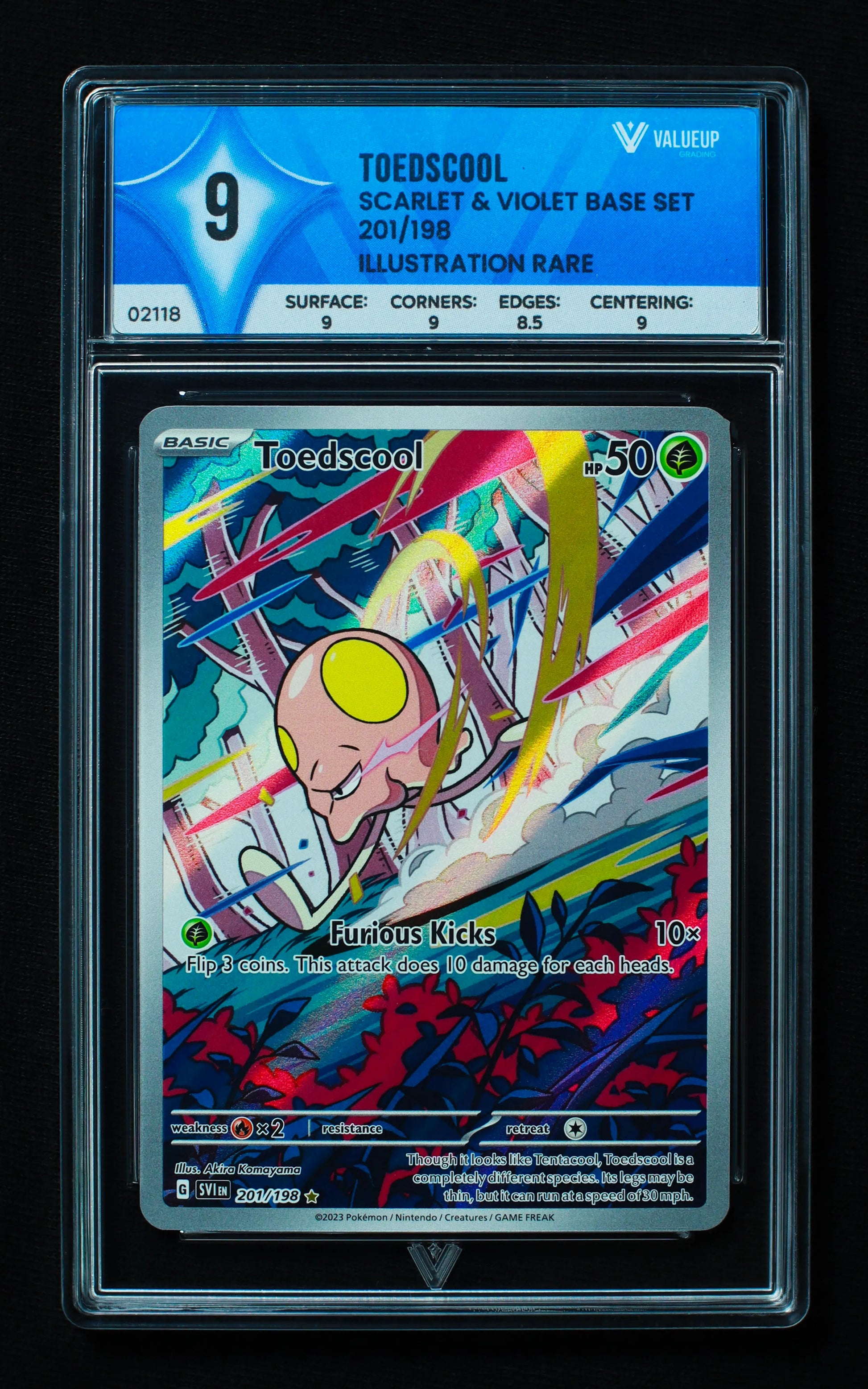 02118 TOEDSCOOL Grading Card