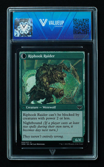 02121 HOOKHAND MARINER/ RIPHOOK RAIDER Grading Card