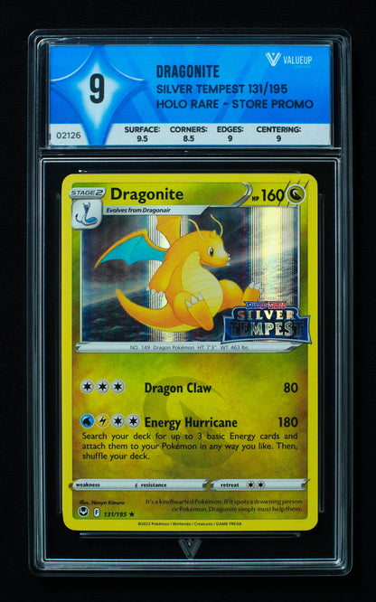 02126 DRAGONITE Grading Card