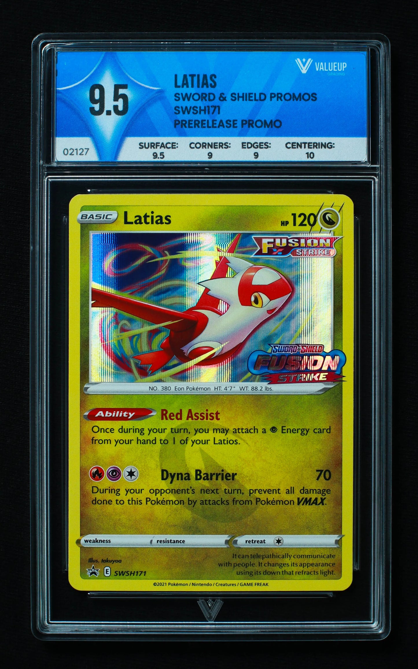 02127 LATIAS Grading Card