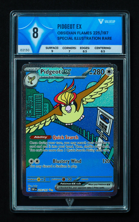 02130 PIDGEOY EX Grading Card