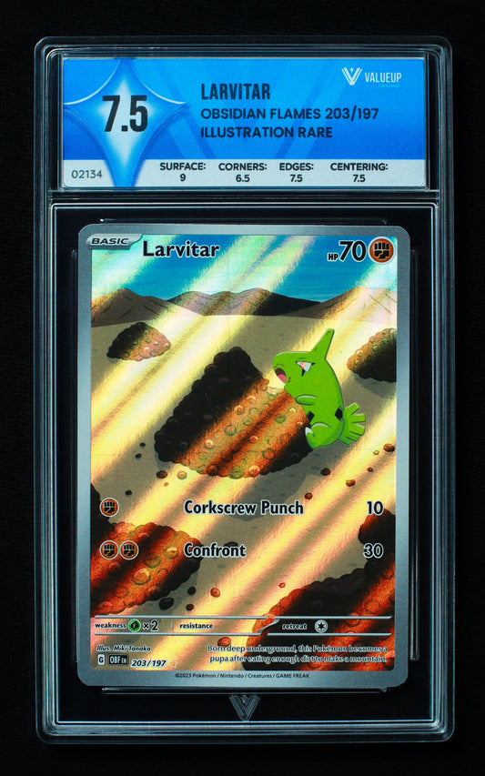 02134 LARVITAR Grading Card