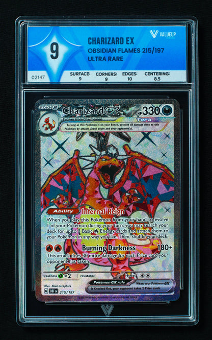02147 CHARIZARD EX Grading Card