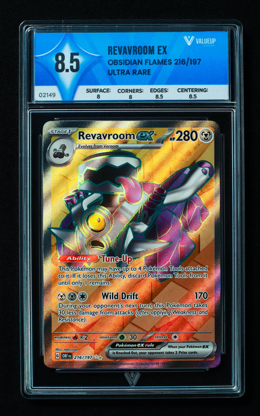 02149 REVAVROOM EX Grading Card