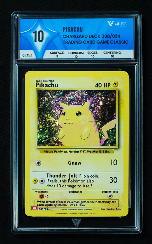 02153 PIKACHU Grading Card