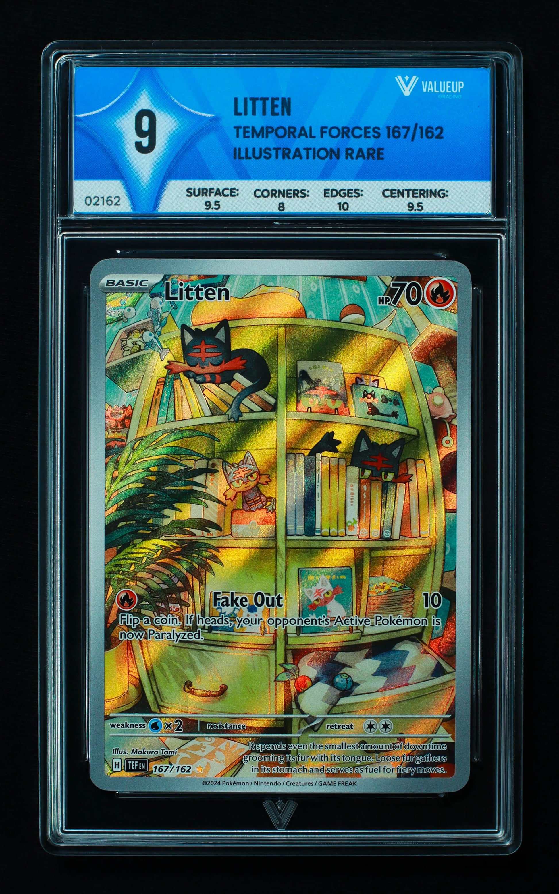 02162 LITTEN Grading Card