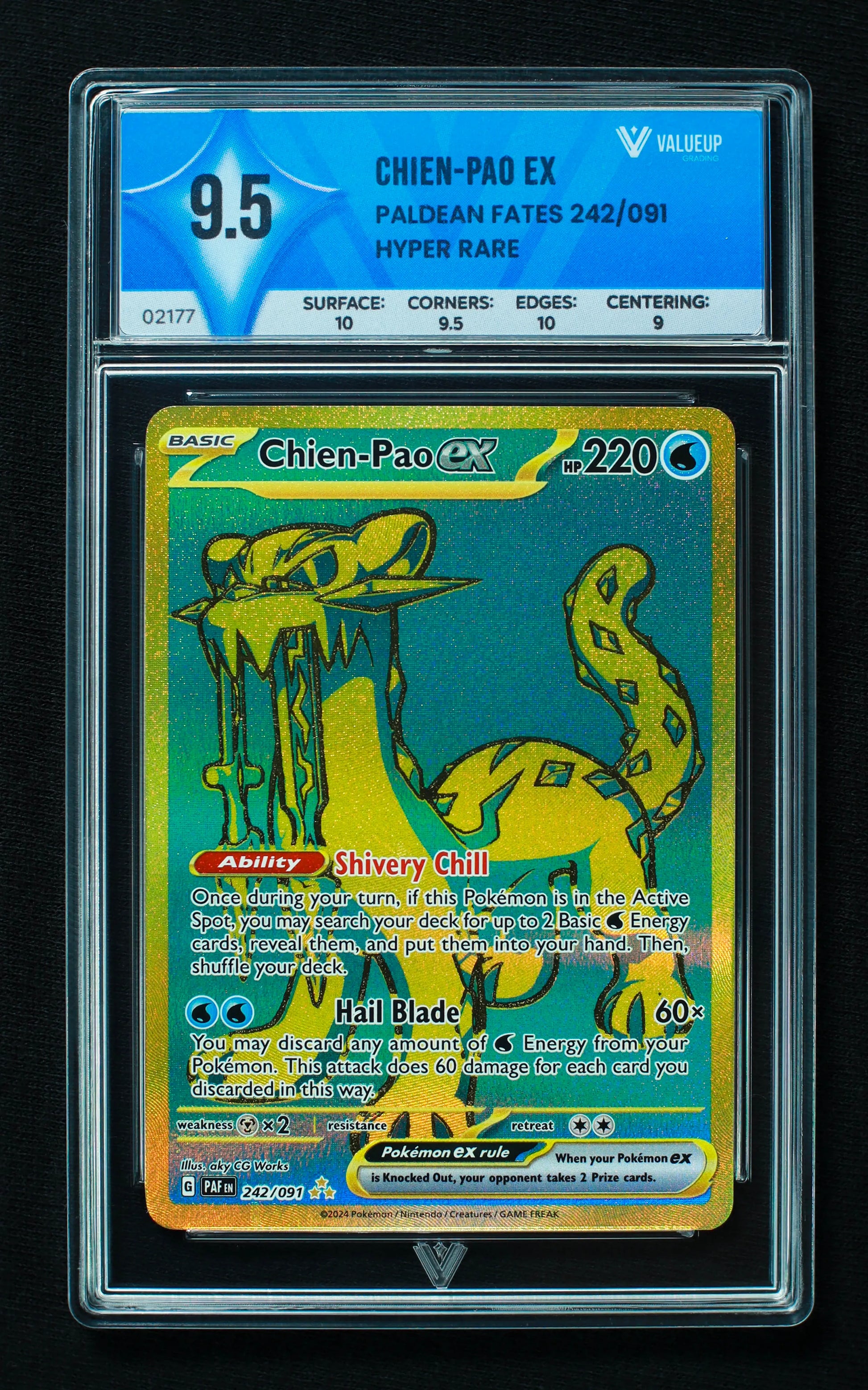 02177 CHIEN-PAO EX Grading Card