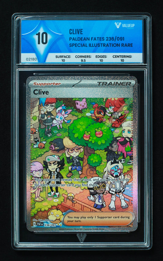 02180 CLIVE Grading Card
