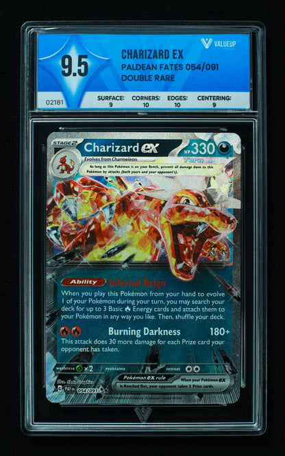02181 CHARIZARD EX Grading Card