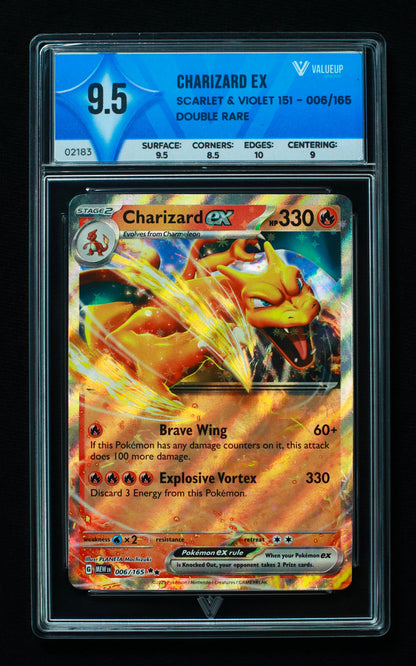 02183 CHARIZARD EX Grading Card