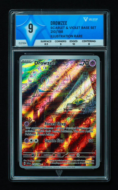02184 DROWZEE Grading Card