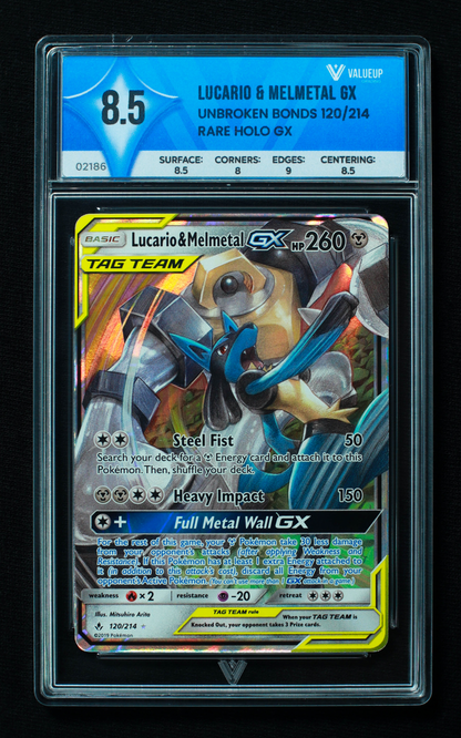 02186 LUCARIO & MELMETAL GX