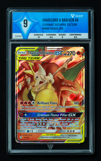 02190 CHARIZARD & BRAIXEN GX