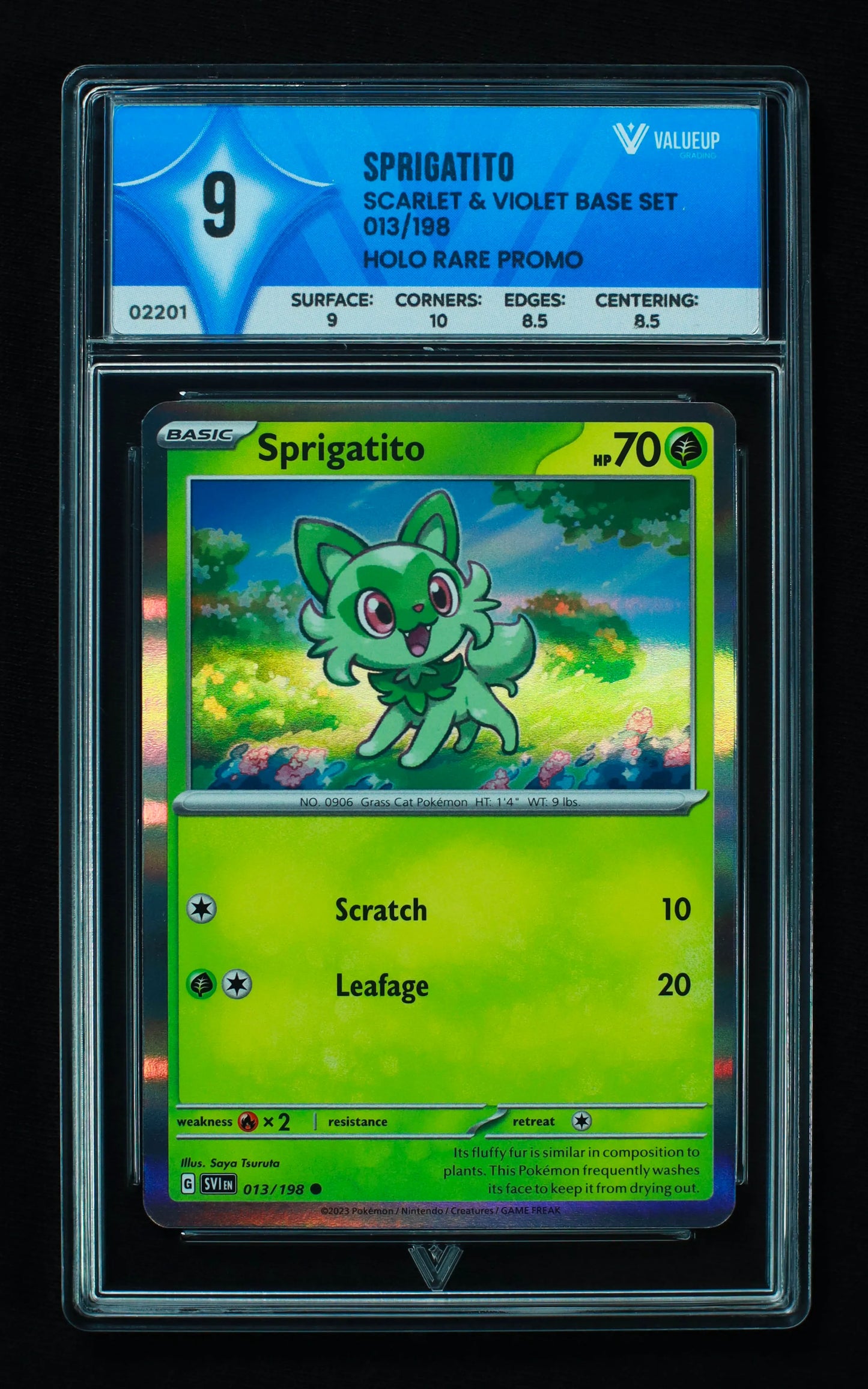 02201 SPRIGATITO Grading Card