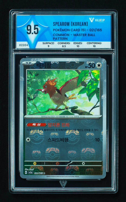 02204 SPEAROW (KOREAN) Grading Card