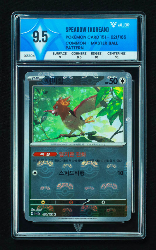 02204 SPEAROW (KOREAN) Grading Card