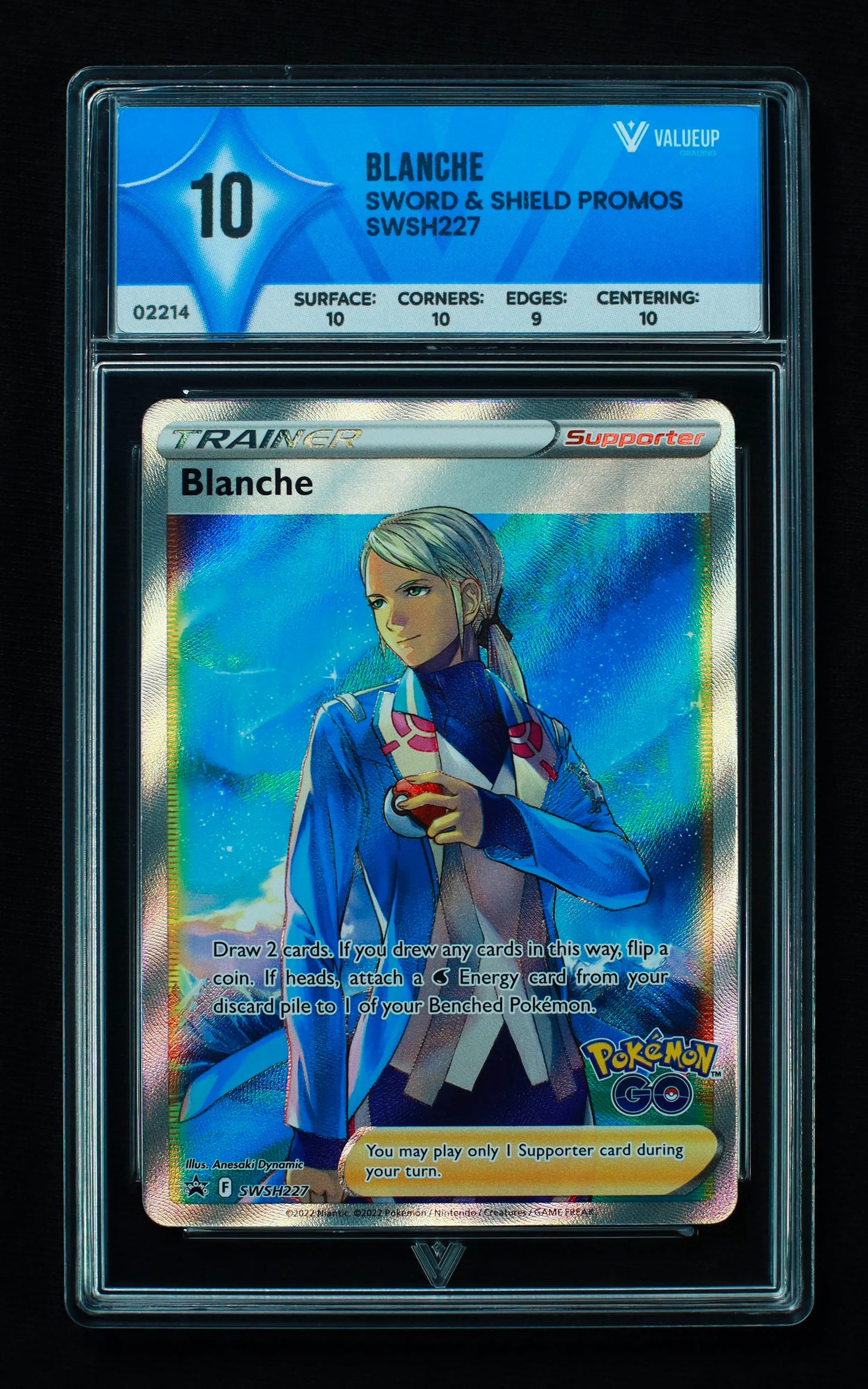 02214 BLANCHE Grading Card