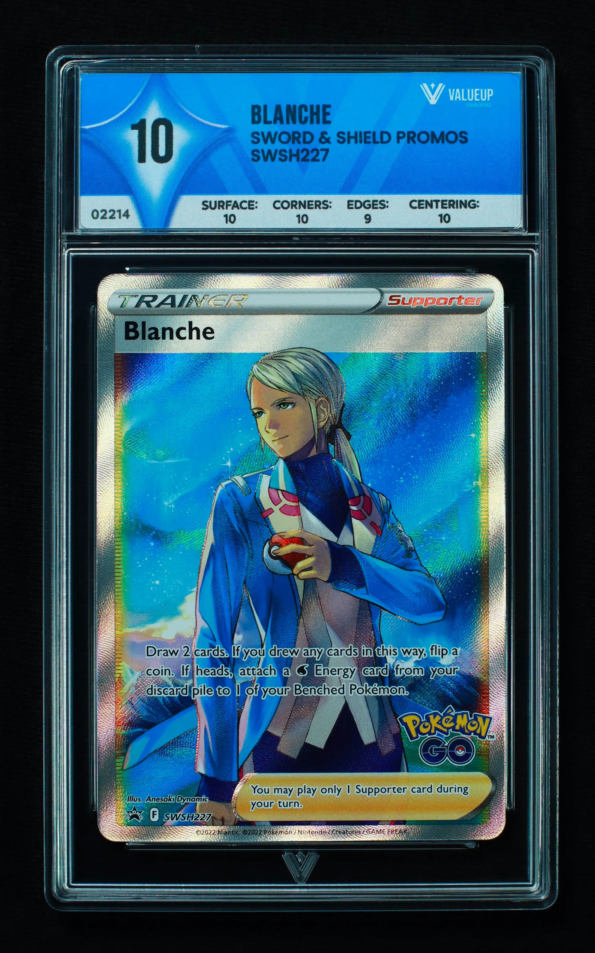 02214 BLANCHE Grading Card