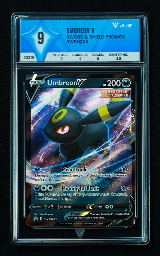 02216 UMBREON V Grading Card
