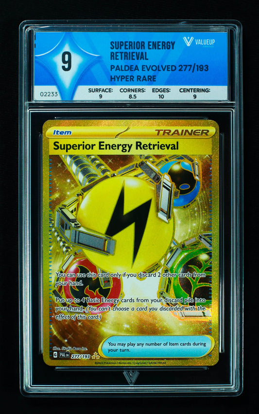 02233 SUPERIOR ENERGY RETRIEVAL Grading Card