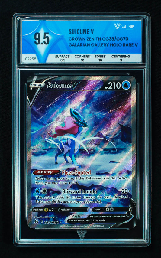 02238 SUICUNE V Grading Card
