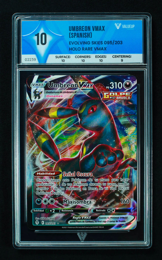 02239 UMBREON VMAX (SPANISH) Grading Card
