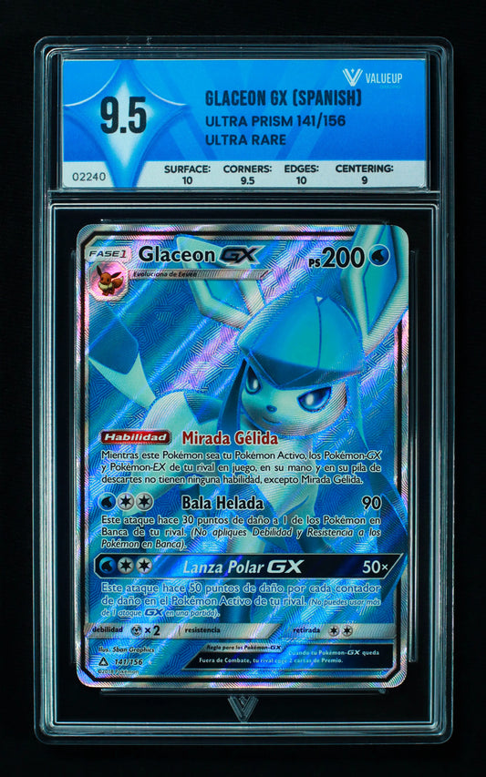 02240 GLACEON GX (SPANISH) Grading Card