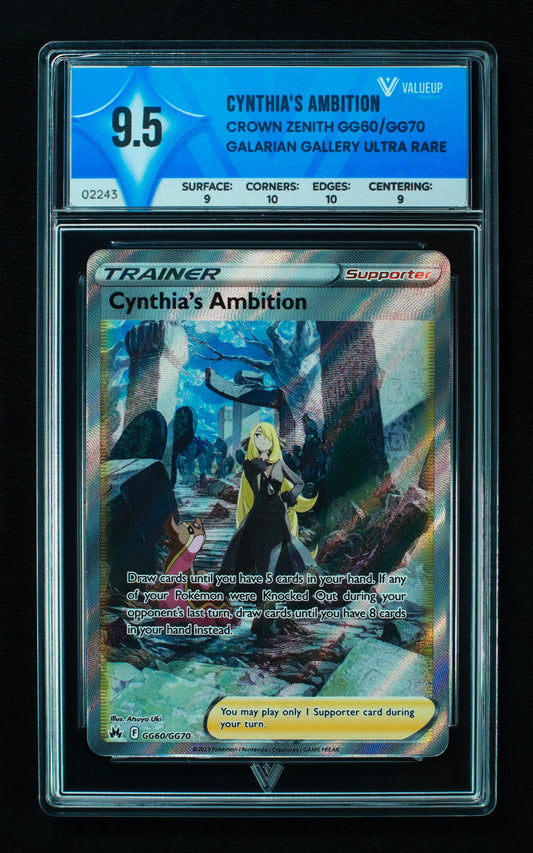 02243 CYNTHIA'S AMBITION Grading Card
