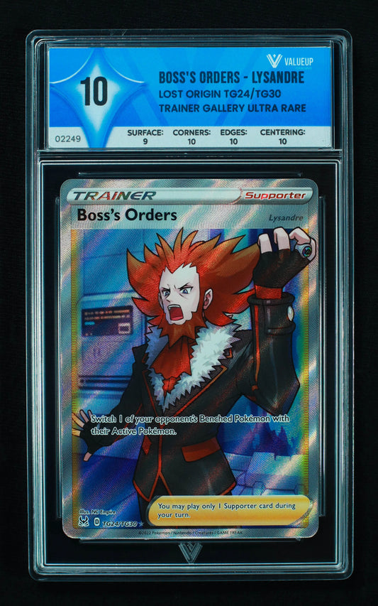 02249 BOSS'S ORDERS - LYSANDRE Grading Card