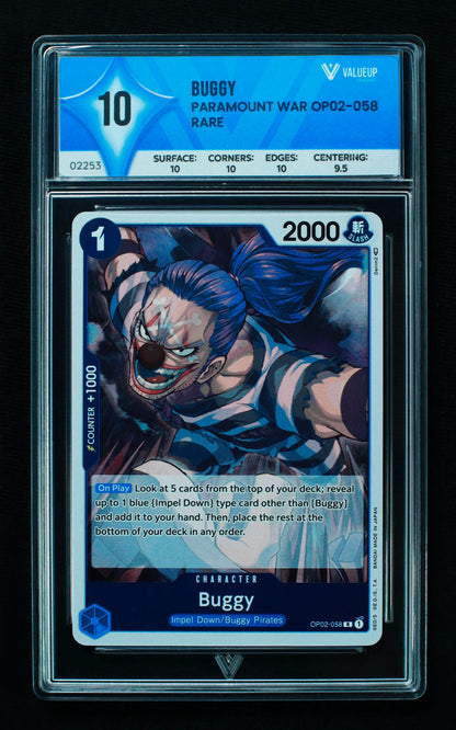 02253 BUGGY Grading Card