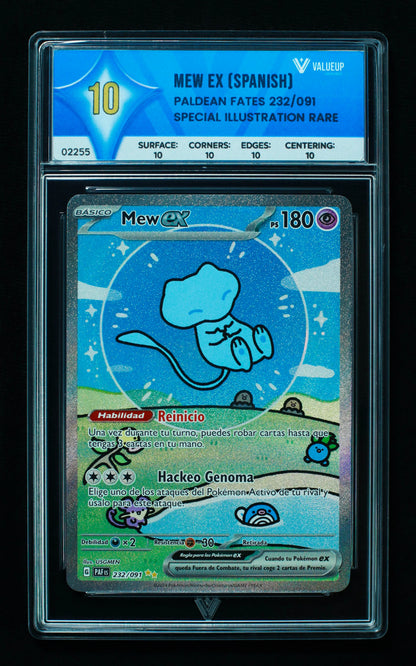 02255 MEW EX (SPANISH) Grading Card