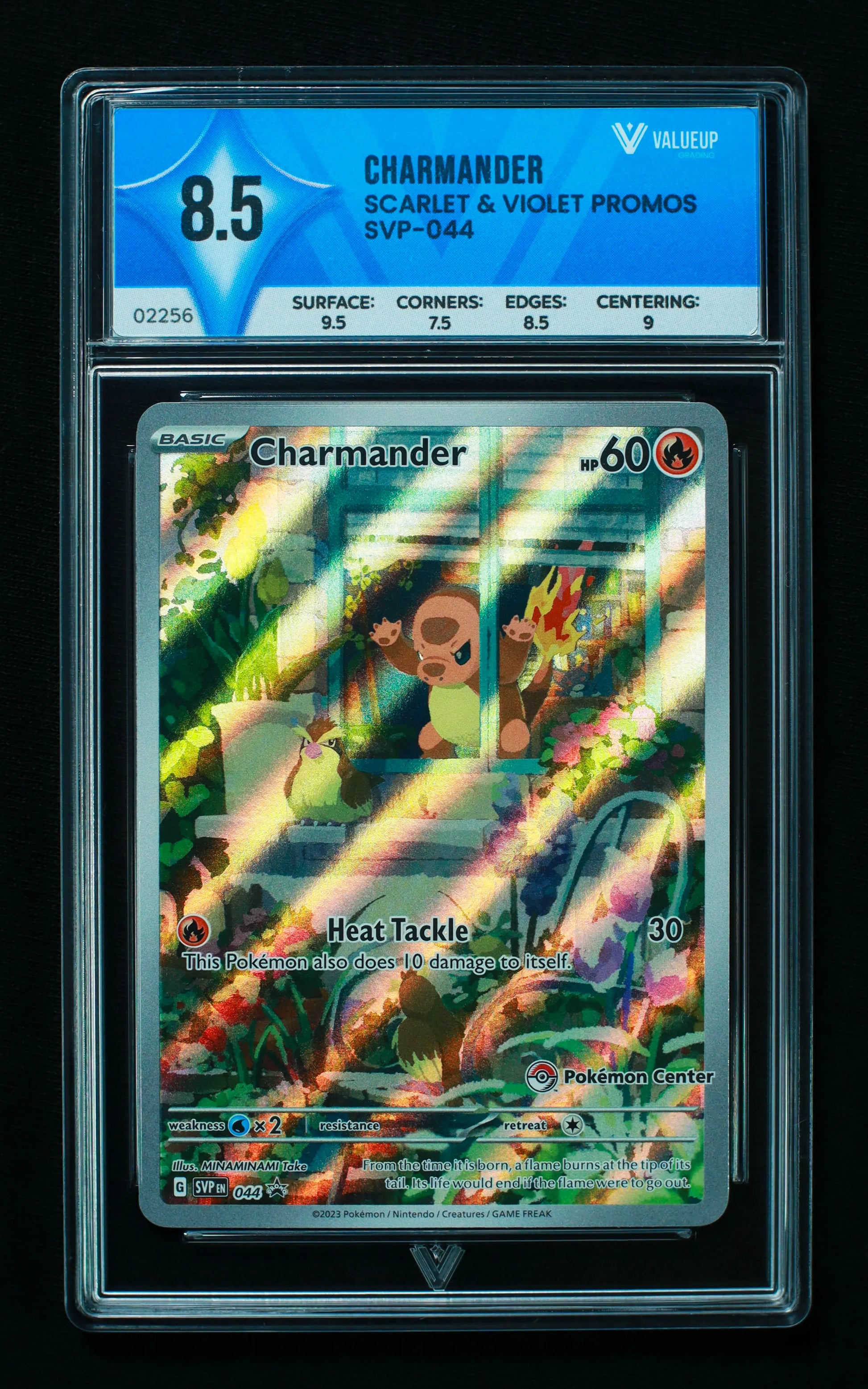 02256 CHARMANDER Grading Card