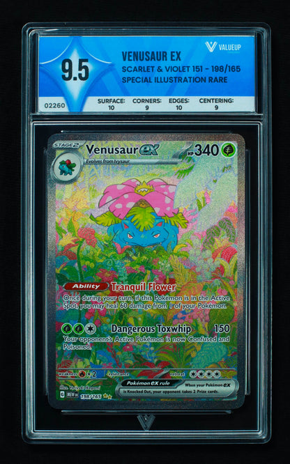02260 VENUSAUR EX Grading Card