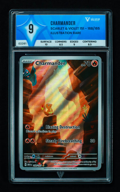 02261 CHARMANDER Grading Card