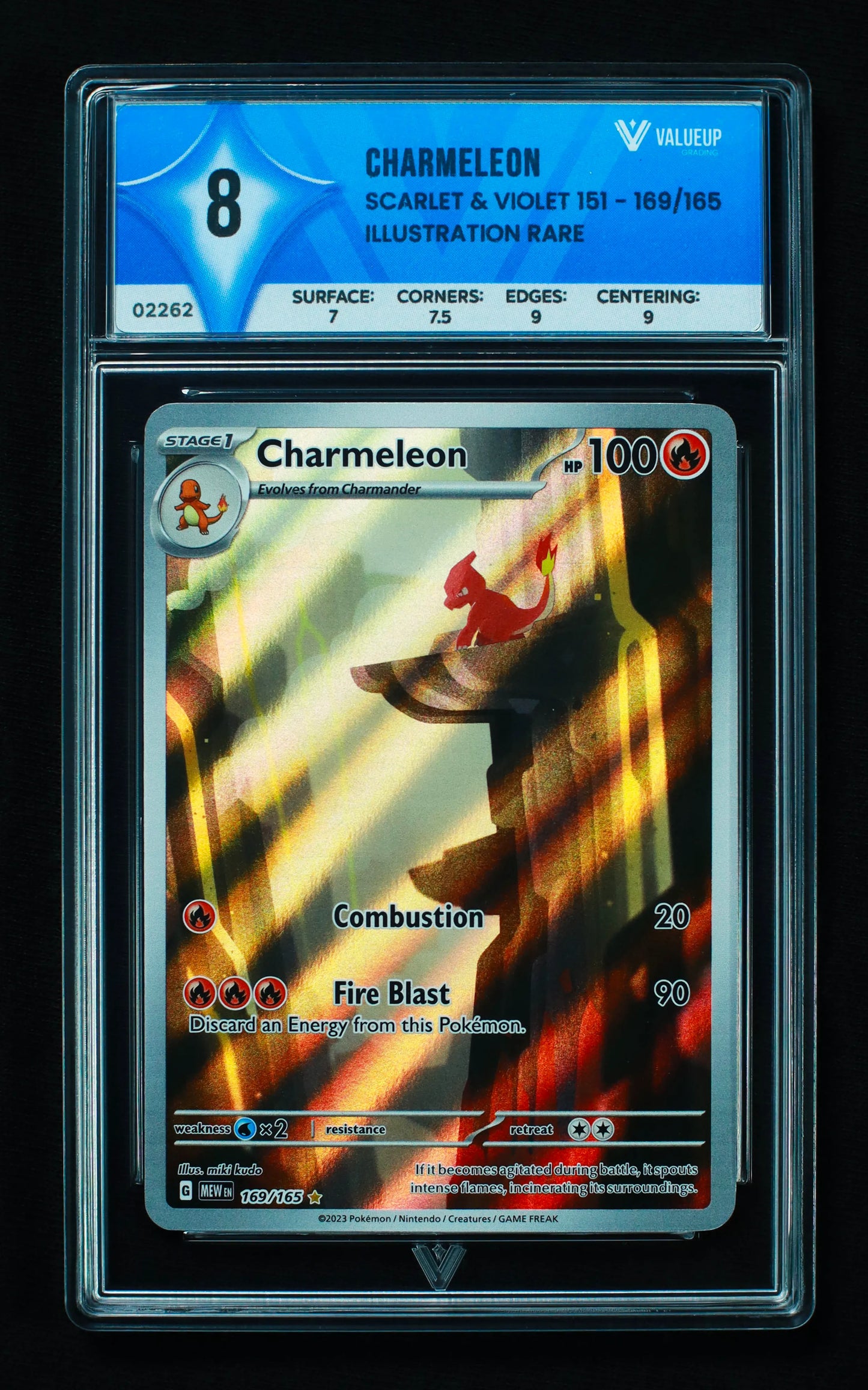 02262 CHARMELEON Grading Card