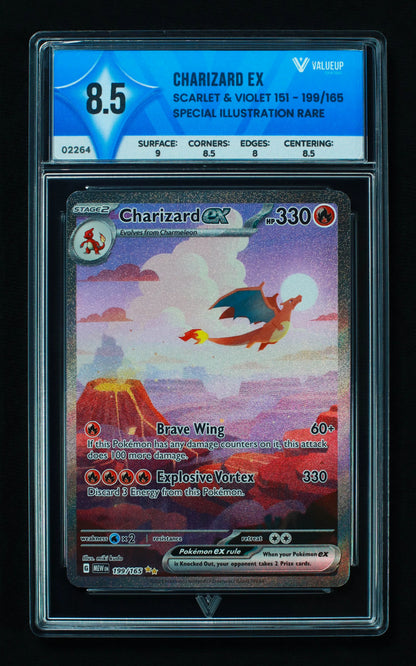 02264 CHARIZARD EX Grading Card