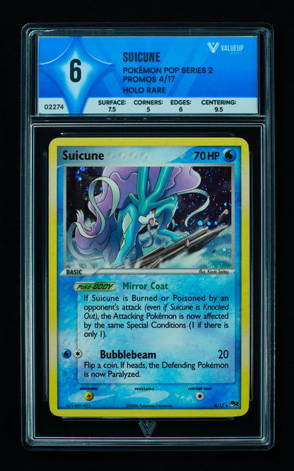 02274 SUICUNE Grading Card